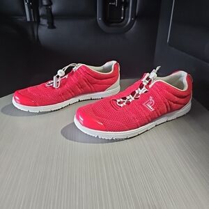 Propet Travel Walker II Women’s 11N(AA) Mesh Comfort Sneakers Red W3239 PreOwned
